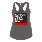 Womens 2X-Large DARK_GRAY Tank Top