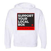 Mens 2X-Large WHITE Hoodie
