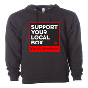 Mens 2X-Large BLACK Hoodie