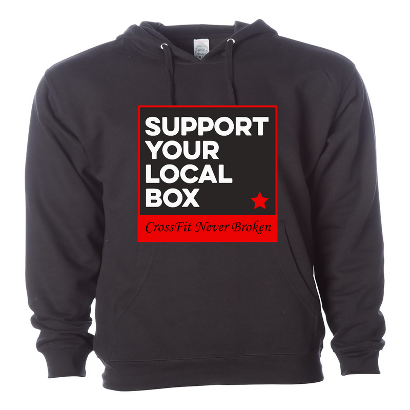 Mens 2X-Large BLACK Hoodie