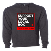 Mens 2X-Large CHARCOAL_HEATHER Hoodie