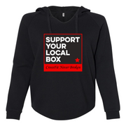 Womens 2X-Large BLACK Hoodie