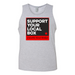 Mens 2X-Large HEATHER_GRAY Tank Top