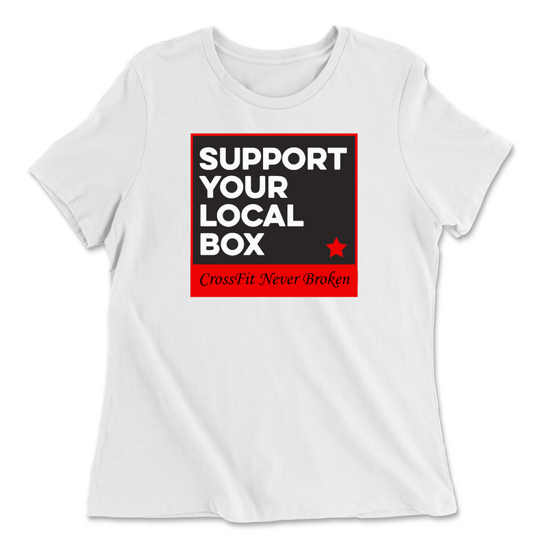 Womens 2X-Large WHITE Relaxed Jersey T-Shirt