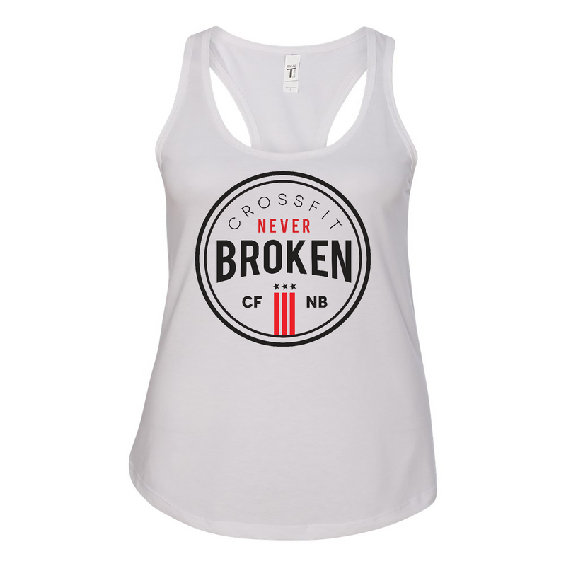 Womens 2X-Large WHITE Tank Top