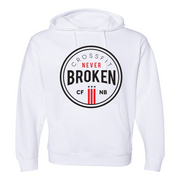 Mens 2X-Large WHITE Hoodie
