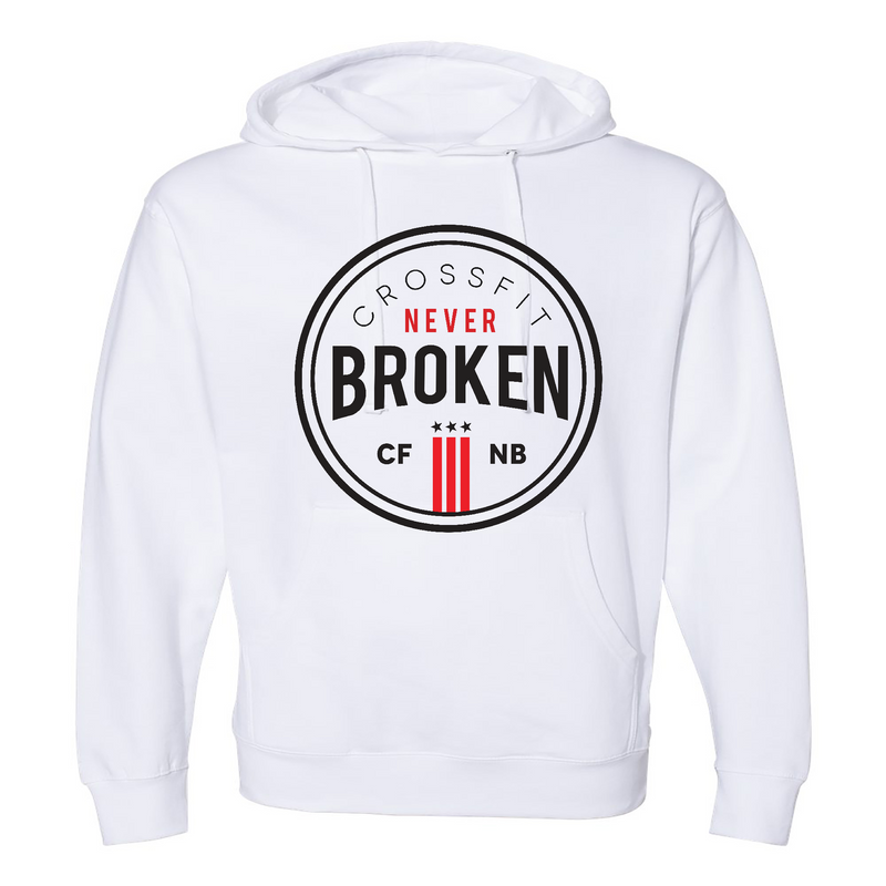 Mens 2X-Large WHITE Hoodie