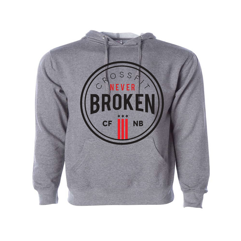 Mens 2X-Large GUNMETAL_HEATHER Hoodie