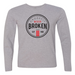 Mens 2X-Large HEATHER_GRAY Long Sleeve