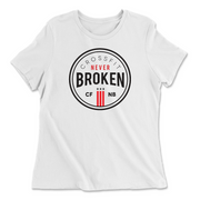 Womens 2X-Large WHITE Relaxed Jersey T-Shirt