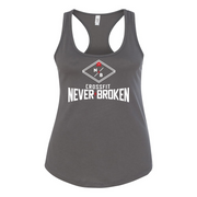 Womens 2X-Large DARK_GRAY Tank Top