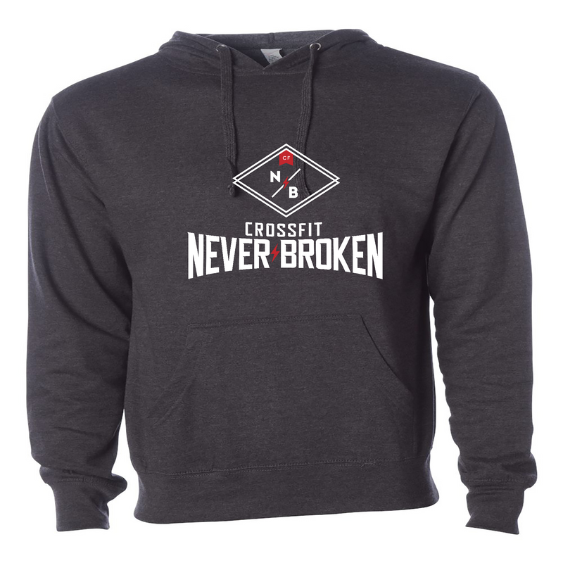 Mens 2X-Large CHARCOAL_HEATHER Hoodie