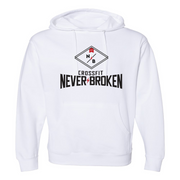 Mens 2X-Large WHITE Hoodie