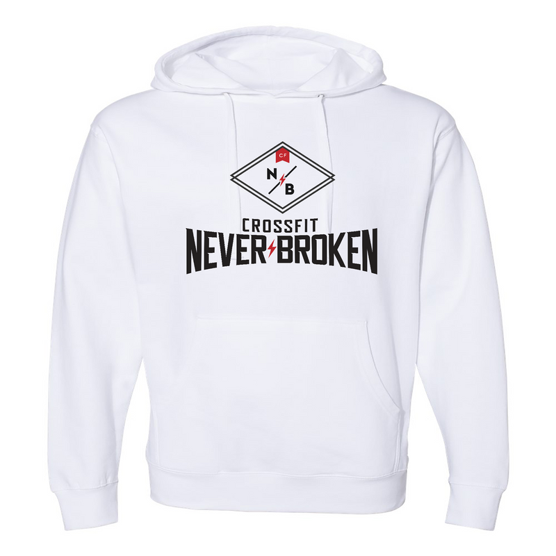 Mens 2X-Large WHITE Hoodie