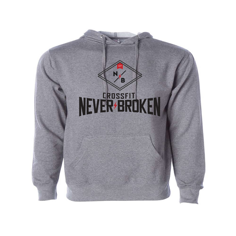 Mens 2X-Large GUNMETAL_HEATHER Hoodie