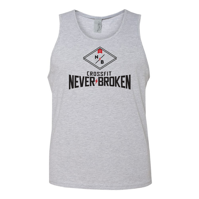 Mens 2X-Large HEATHER_GRAY Tank Top