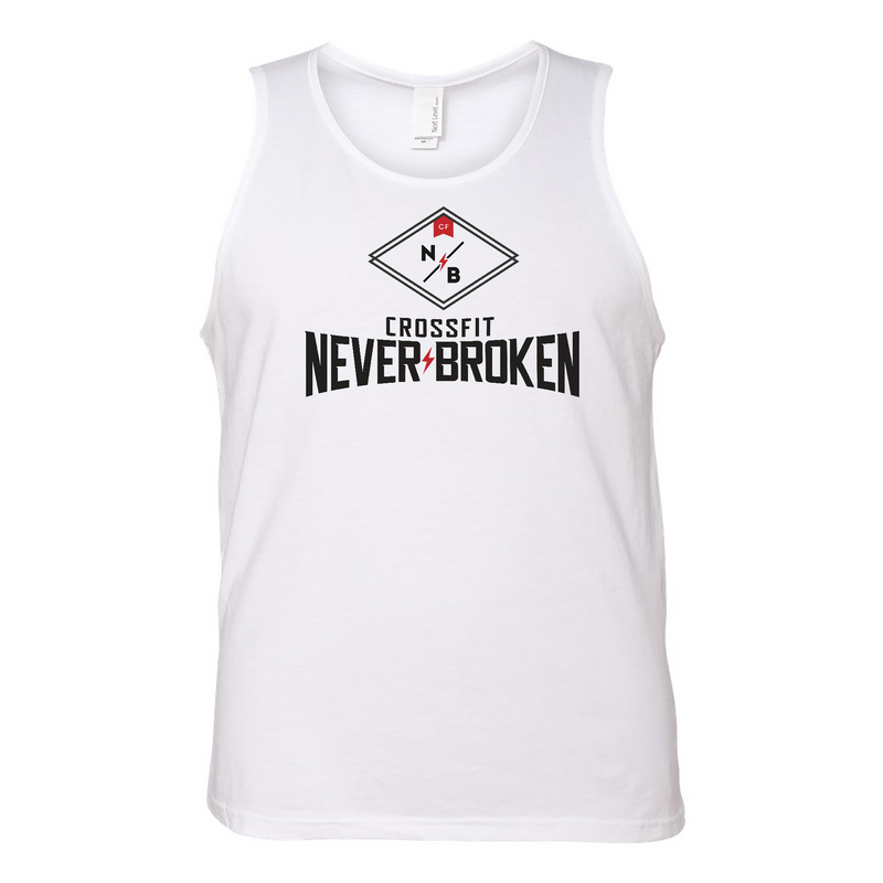 Mens 2X-Large WHITE Tank Top