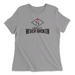 Womens 2X-Large SOLID_ATHLETIC_GREY Relaxed Jersey T-Shirt