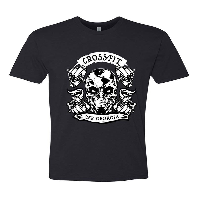 Mens 2X-Large BLACK T-Shirt
