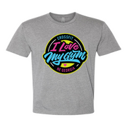 Mens 2X-Large DARK_HEATHER_GRAY T-Shirt