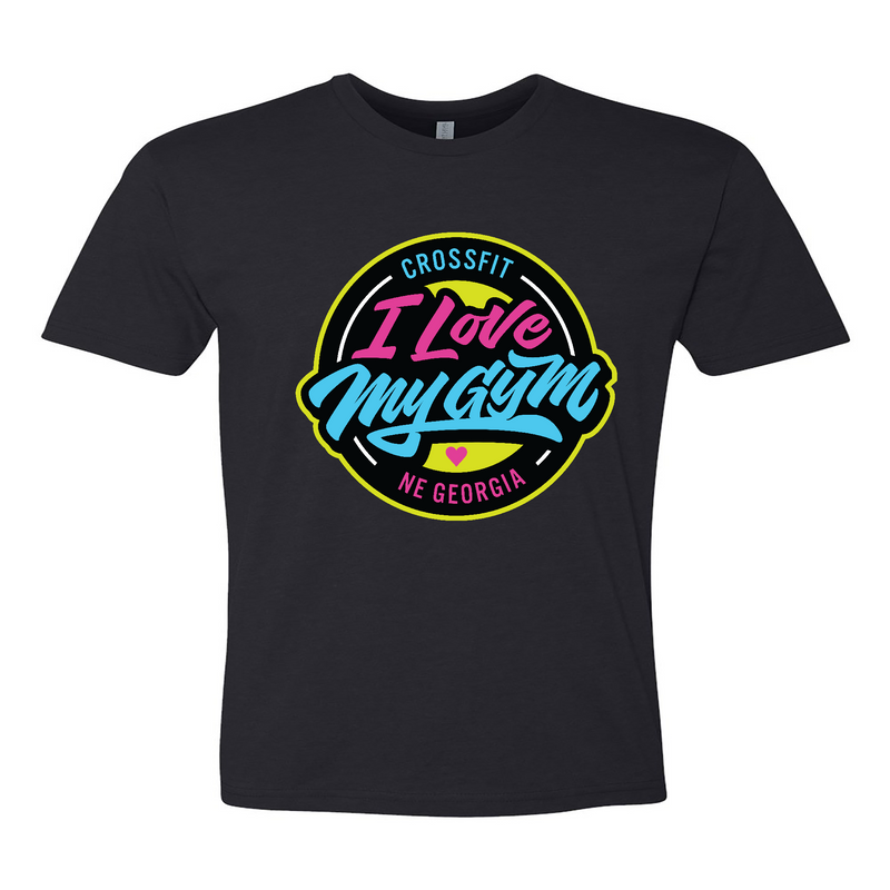 Mens 2X-Large BLACK T-Shirt