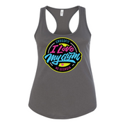 Womens 2X-Large DARK_GRAY Tank Top