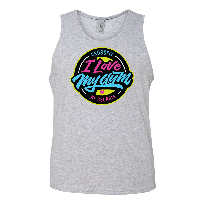 Mens 2X-Large HEATHER_GRAY Tank Top