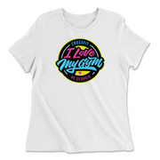 Womens 2X-Large WHITE Relaxed Jersey T-Shirt