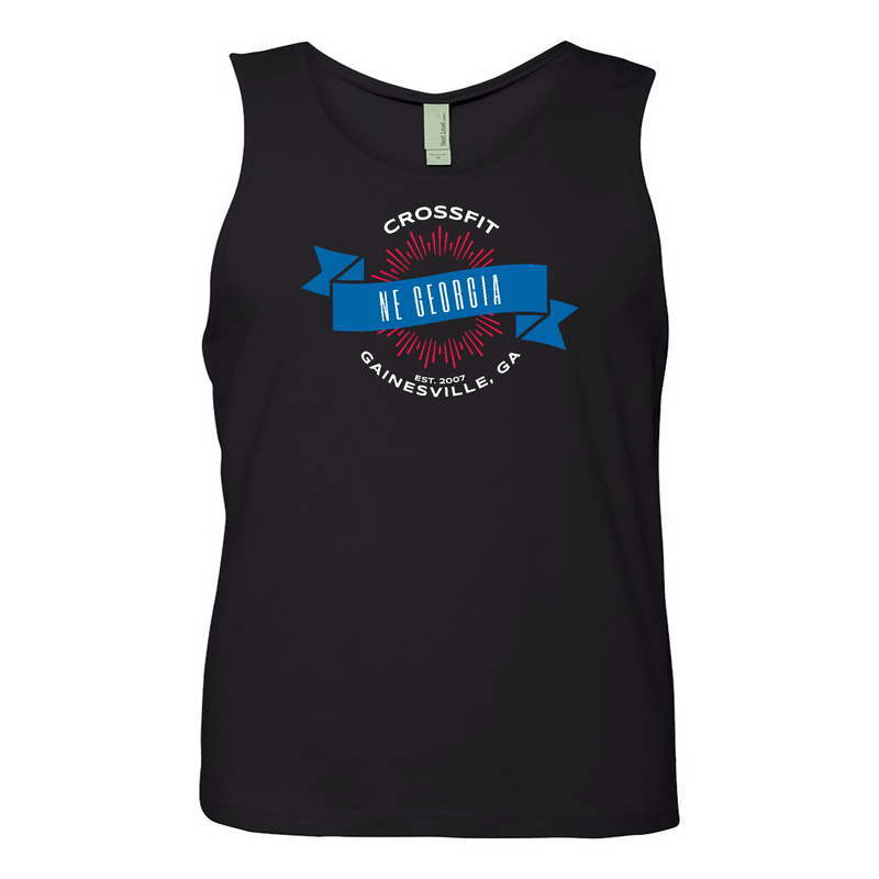 Mens 2X-Large BLACK Tank Top