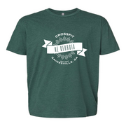 Mens 2X-Large HEATHER_FOREST_GREEN T-Shirt