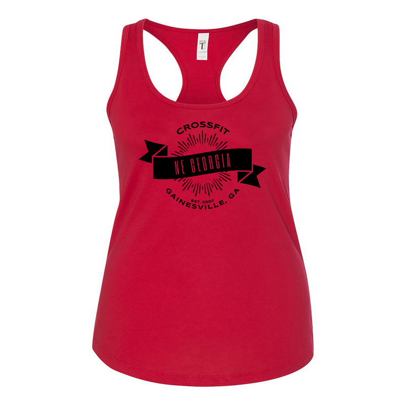 Womens 2X-Large RED Tank Top