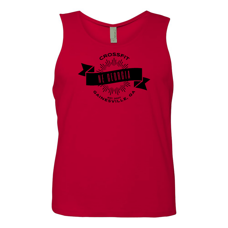 Mens 2X-Large RED Tank Top