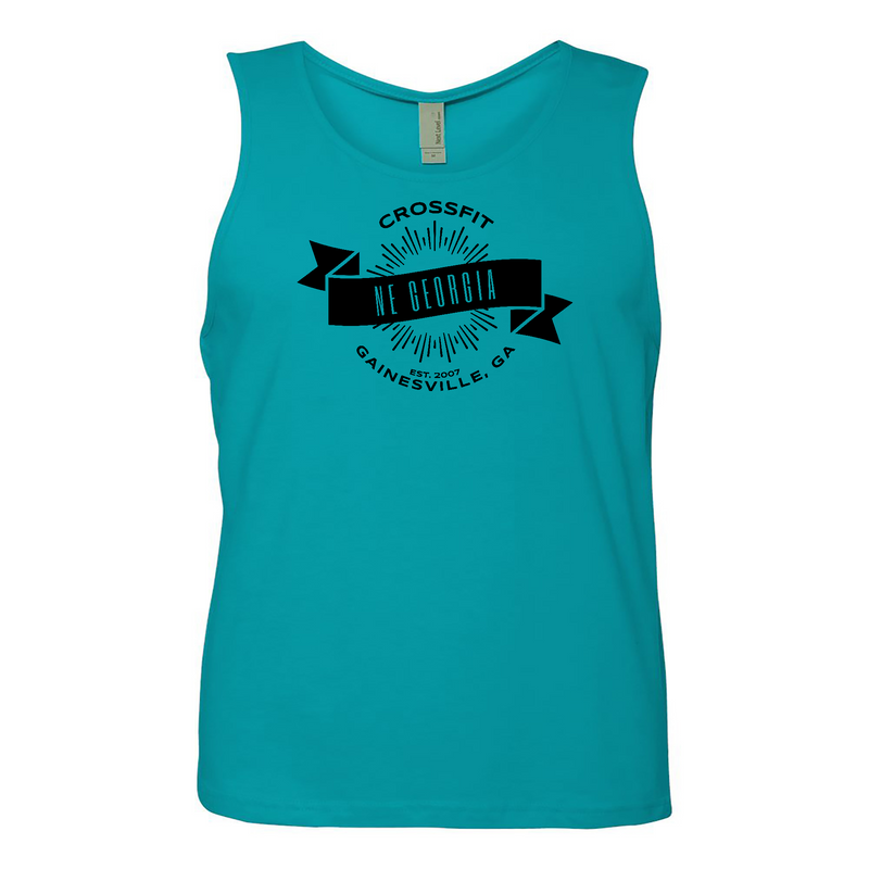Mens 2X-Large TAHITI_BLUE Tank Top