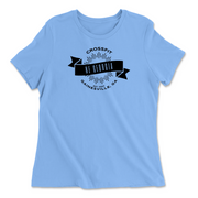 Womens 2X-Large CAROLINA_BLUE Relaxed Jersey T-Shirt