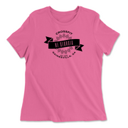 Womens 2X-Large CHARITY_PINK Relaxed Jersey T-Shirt