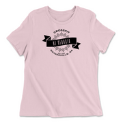 Womens 2X-Large PINK Relaxed Jersey T-Shirt