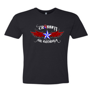 Mens 2X-Large BLACK T-Shirt