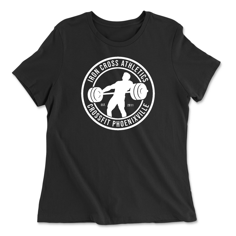 CrossFit Phoenixville Standard Womens - Relaxed Jersey T-Shirt
