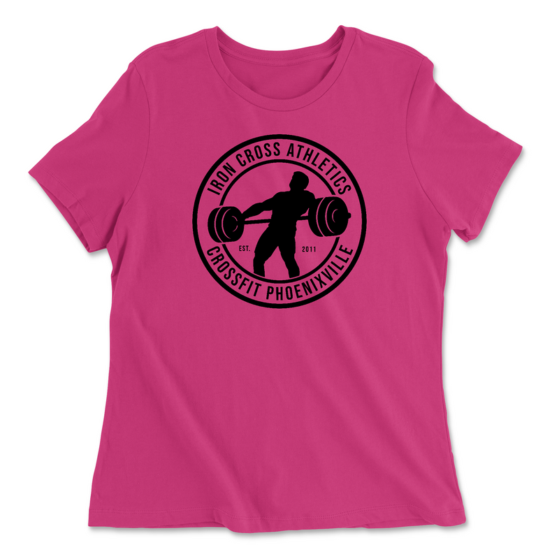 CrossFit Phoenixville Standard Womens - Relaxed Jersey T-Shirt