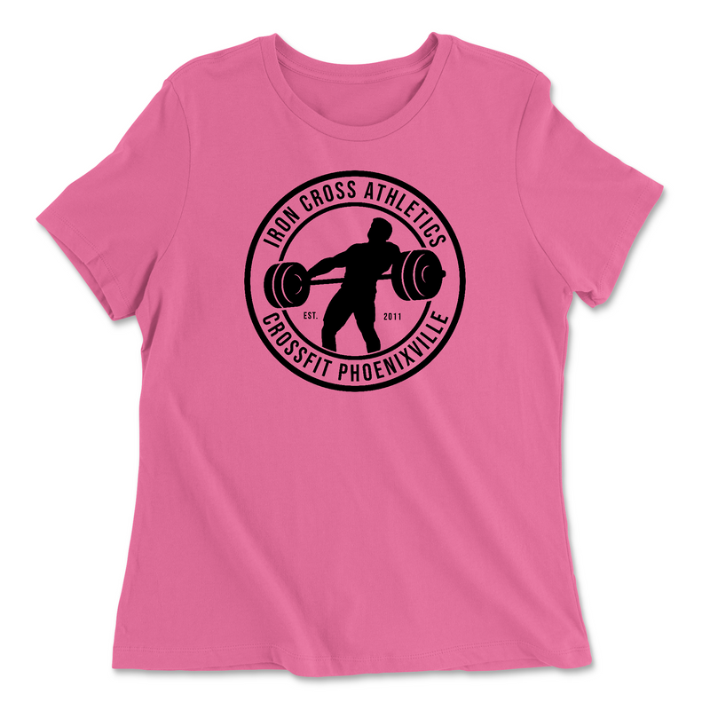 CrossFit Phoenixville Standard Womens - Relaxed Jersey T-Shirt