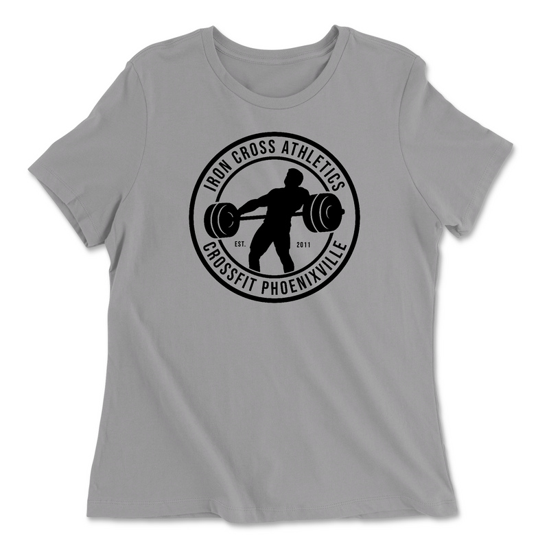 CrossFit Phoenixville Standard Womens - Relaxed Jersey T-Shirt