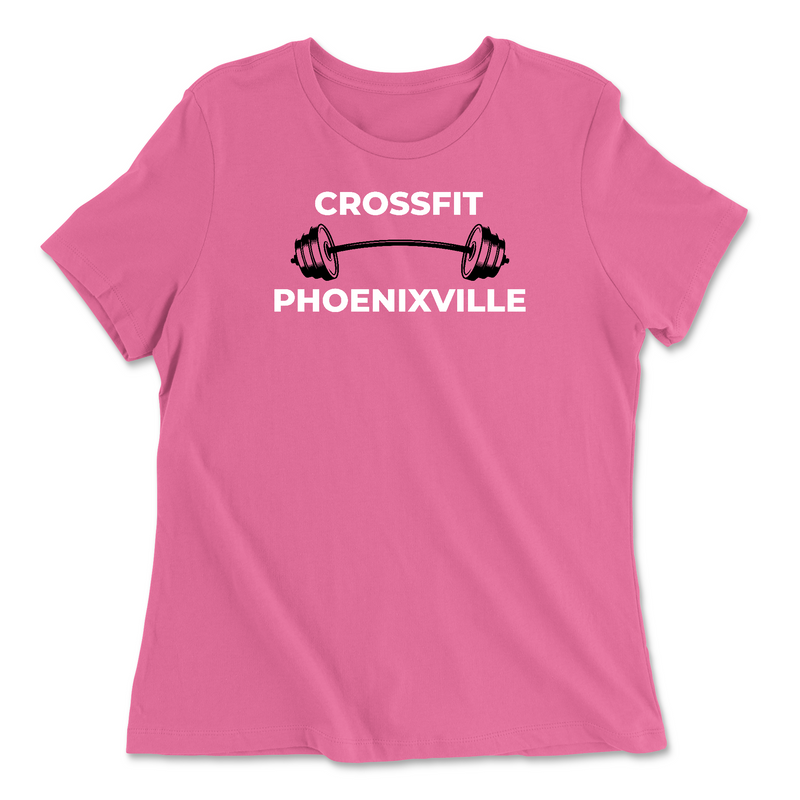 CrossFit Phoenixville Barbell Womens - Relaxed Jersey T-Shirt