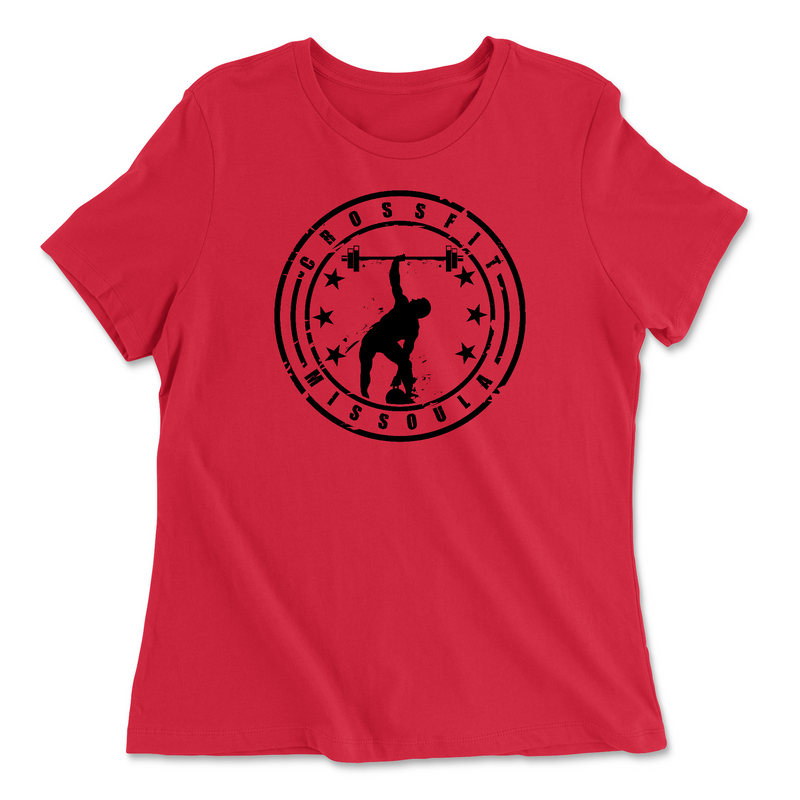 CrossFit Missoula Standard Womens - Relaxed Jersey T-Shirt