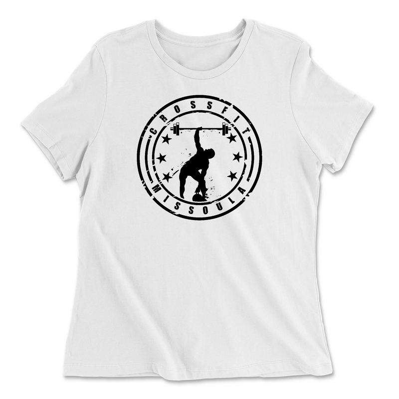 CrossFit Missoula Standard Womens - Relaxed Jersey T-Shirt