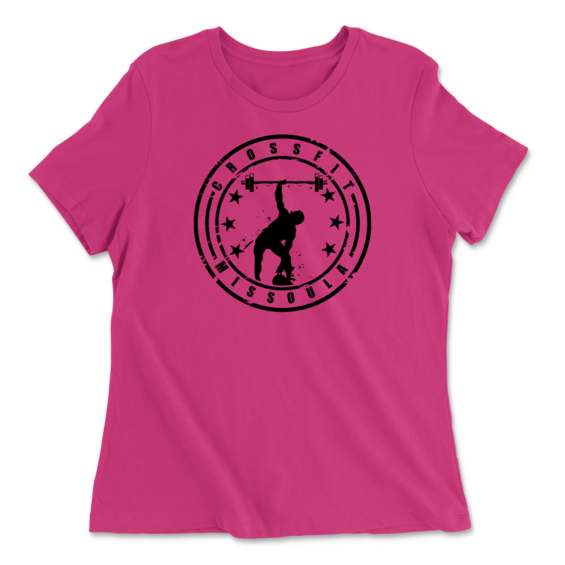 CrossFit Missoula Standard Womens - Relaxed Jersey T-Shirt