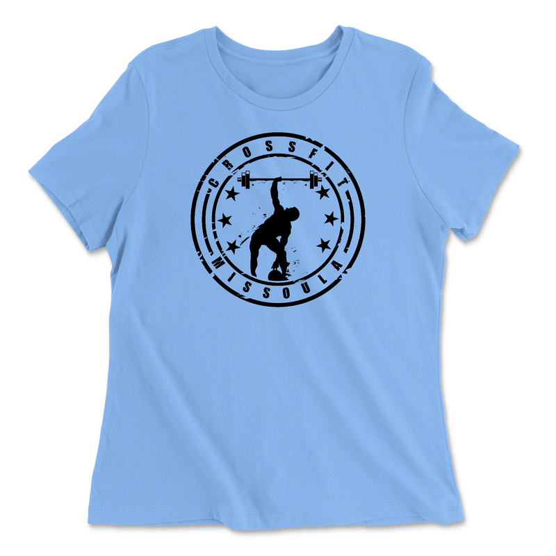 CrossFit Missoula Standard Womens - Relaxed Jersey T-Shirt