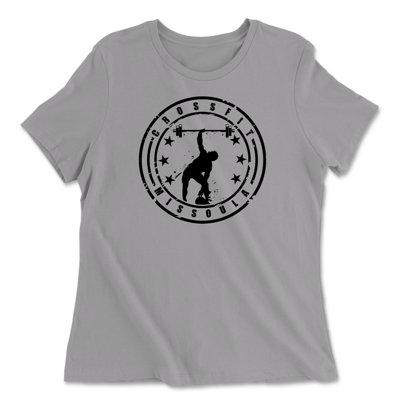 CrossFit Missoula Standard Womens - Relaxed Jersey T-Shirt
