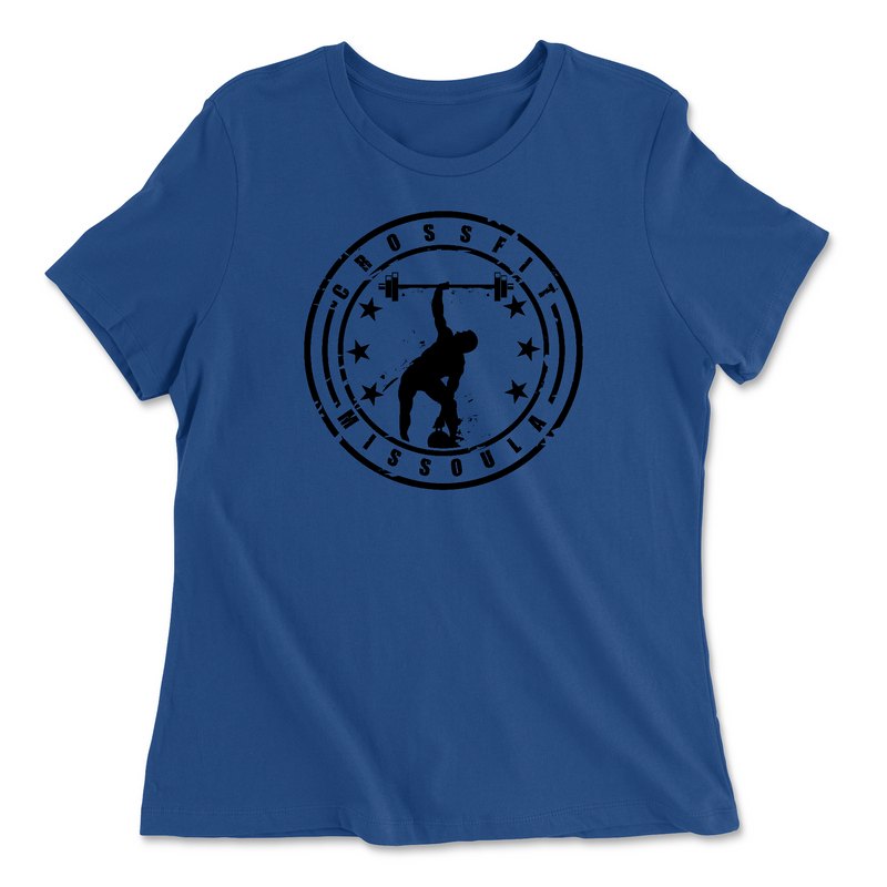 CrossFit Missoula Standard Womens - Relaxed Jersey T-Shirt