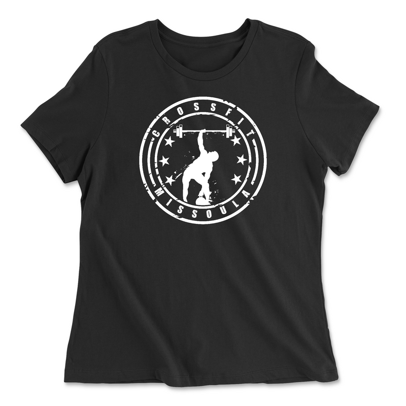 CrossFit Missoula Standard Womens - Relaxed Jersey T-Shirt