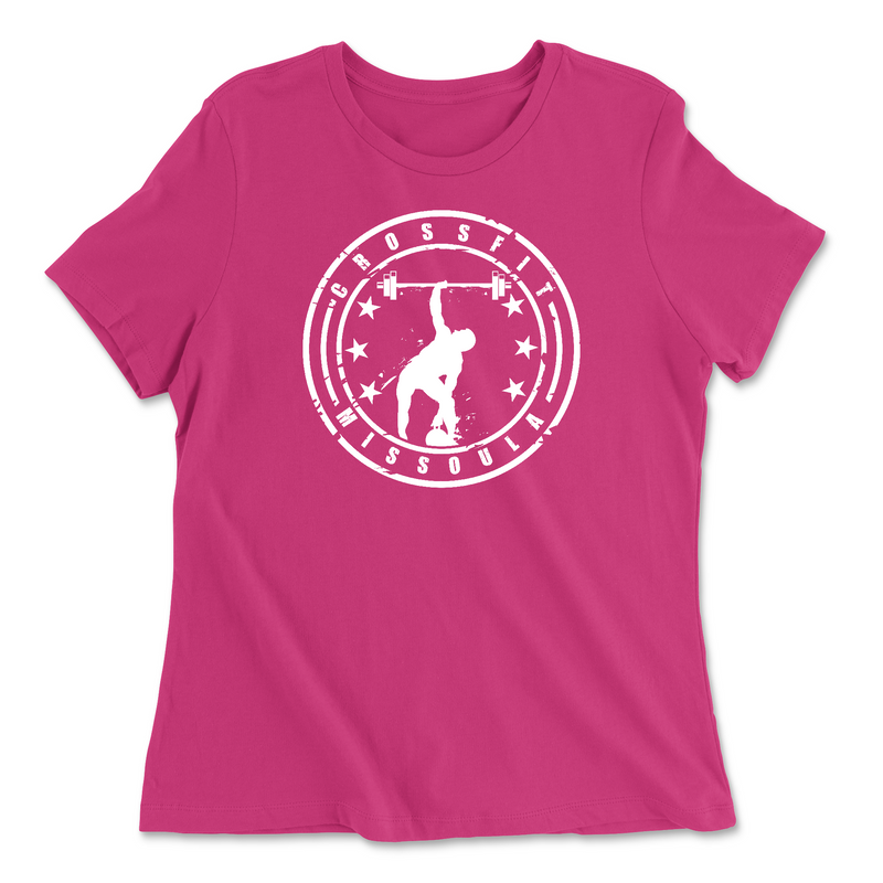 CrossFit Missoula Standard Womens - Relaxed Jersey T-Shirt